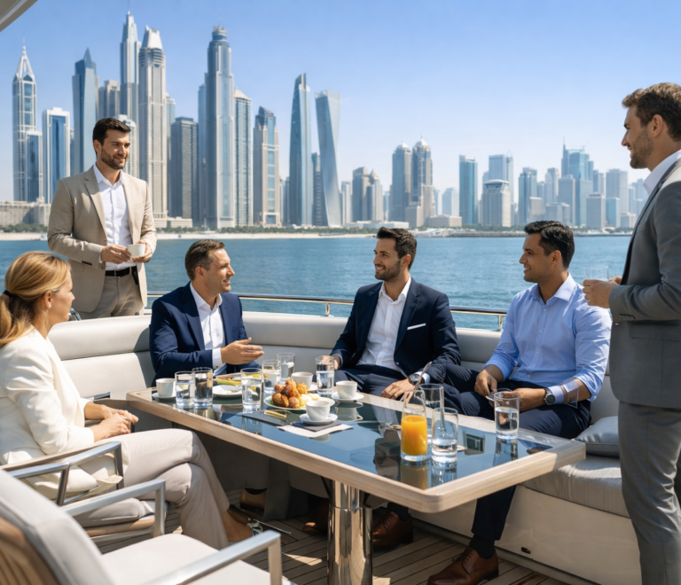 Corporate Event yacht