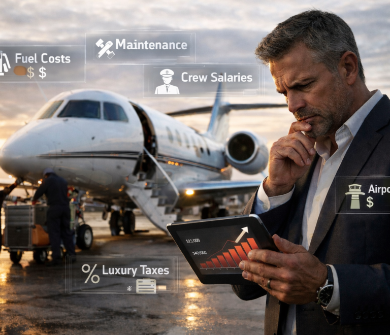 Hidden cost private jet