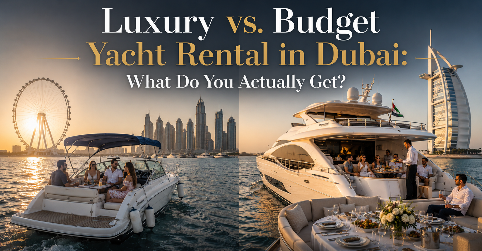 luxury-vs-budget-yacht-rental-dubai