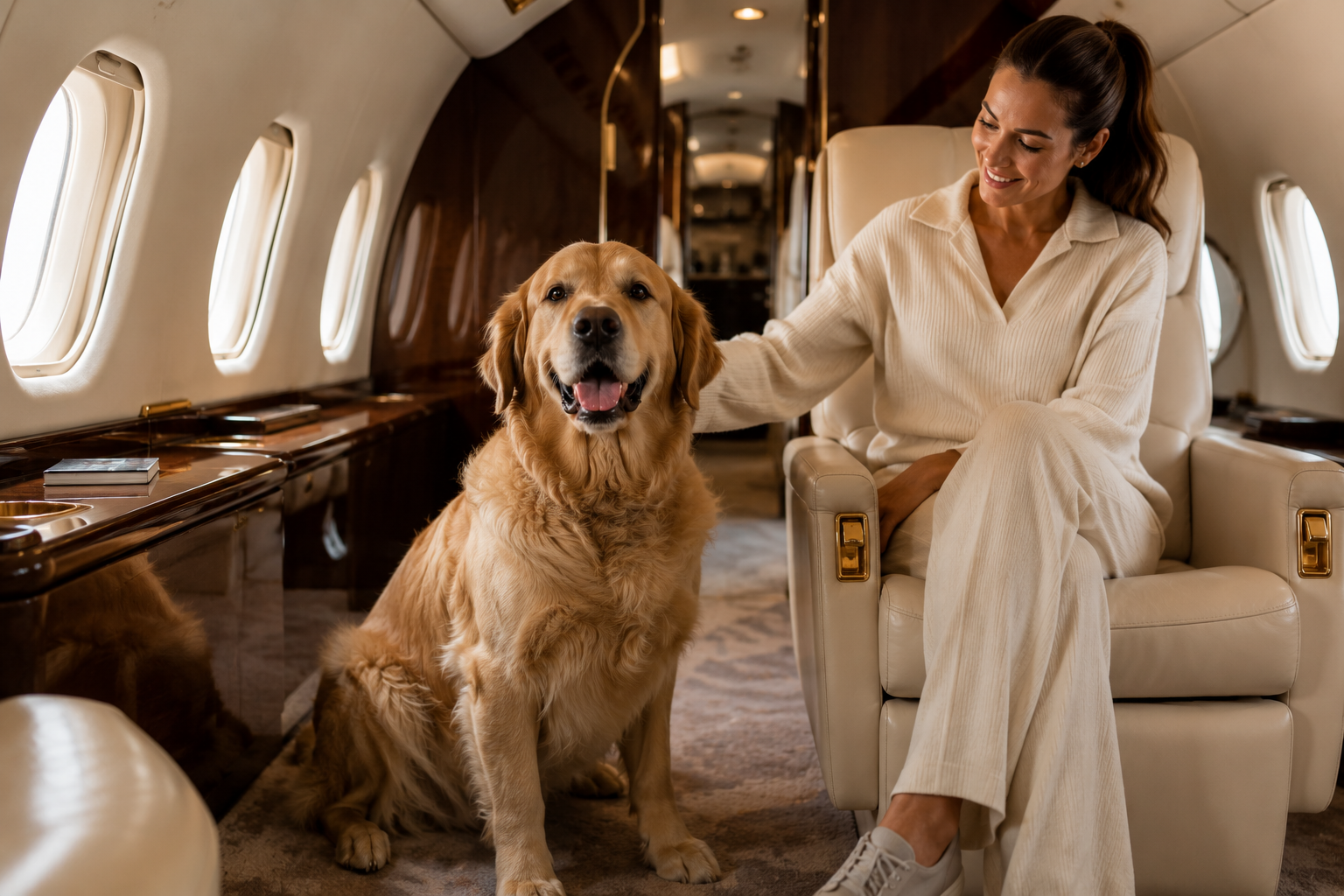 flying-private-with-large-dogs-guide